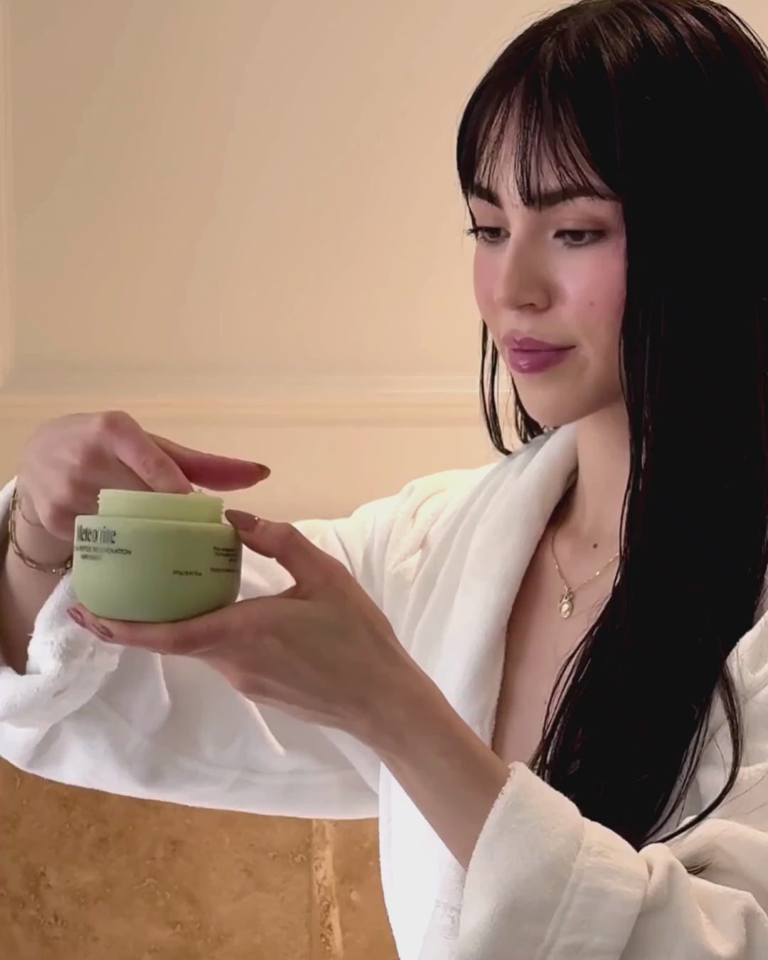 Meteorite Matcha Peptide Rejuvenating Hair Mask
